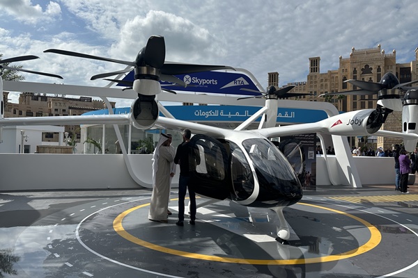 Dubai’s first aerial taxi vertiport 2026