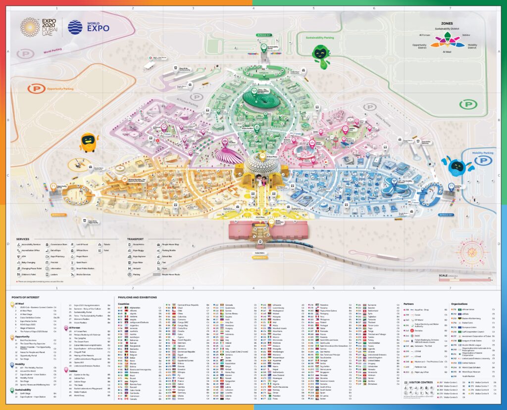 expo2020 interactive map